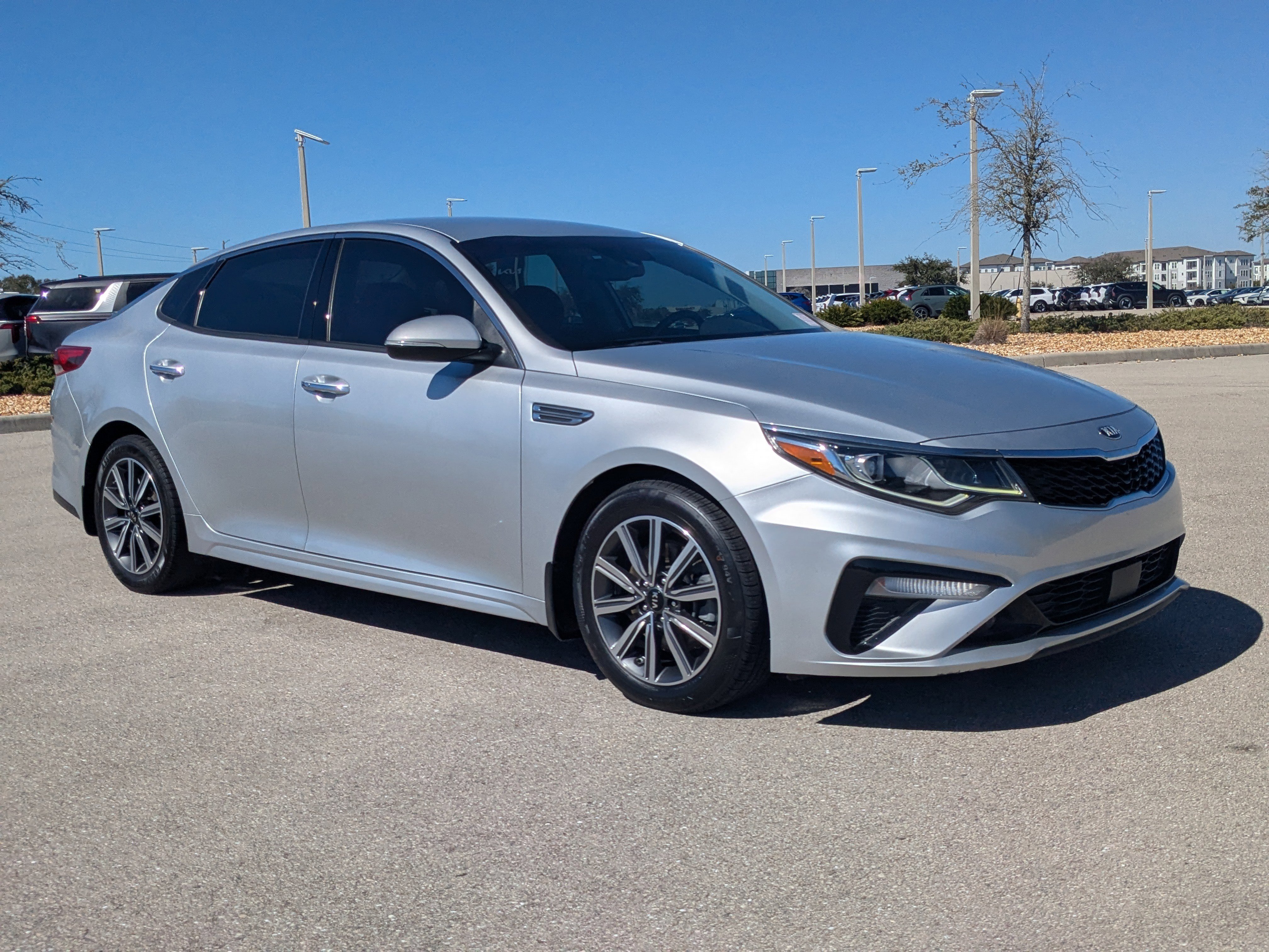 Used 2019 Kia Optima EX with VIN 5XXGU4L12KG320288 for sale in Port Charlotte, FL