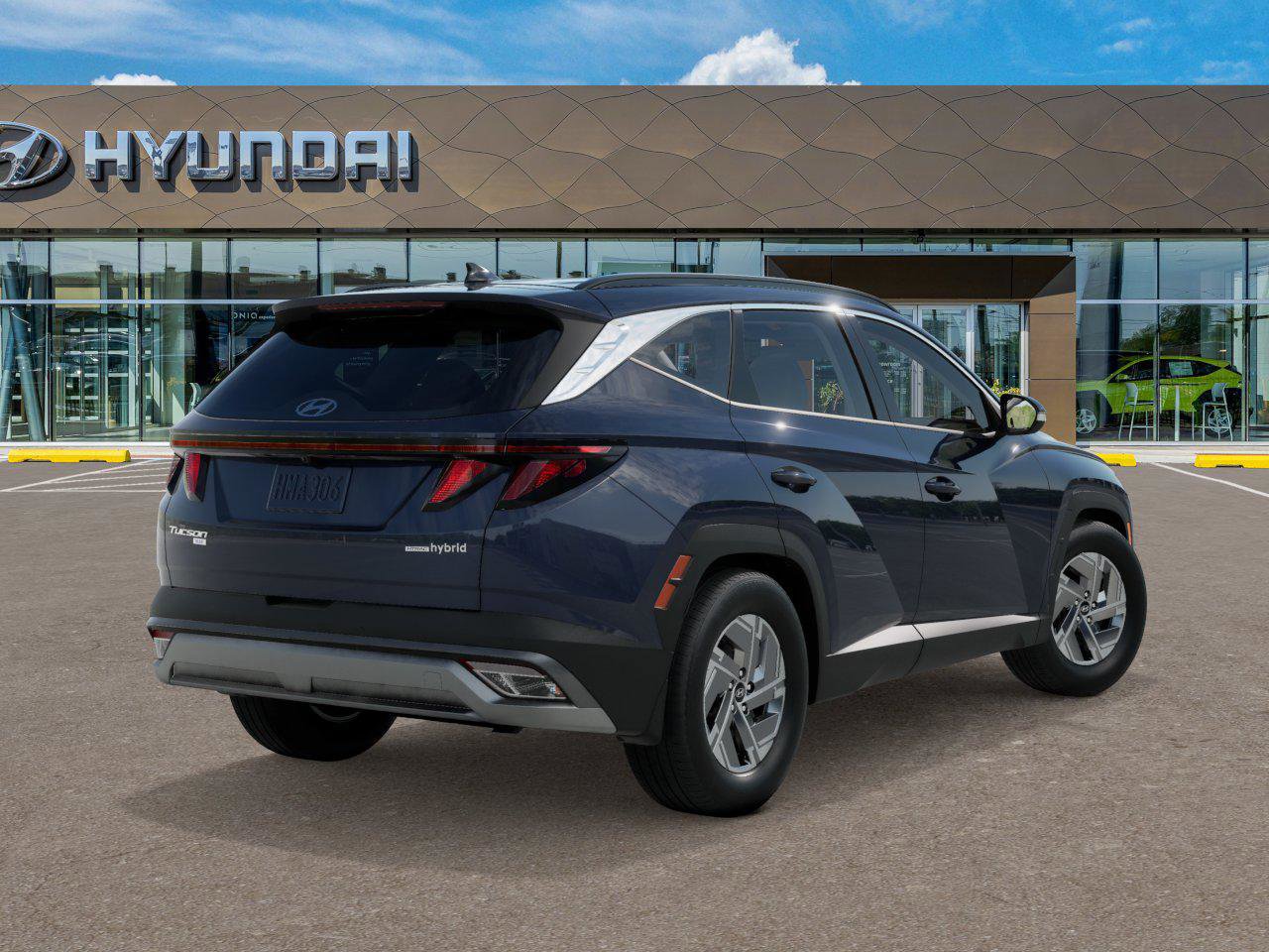 2025 Hyundai Tucson Hybrid Blue photo 2