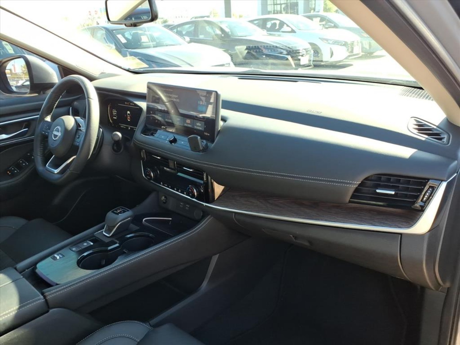 2024 Nissan Rogue Platinum Gray at TX Auto Group