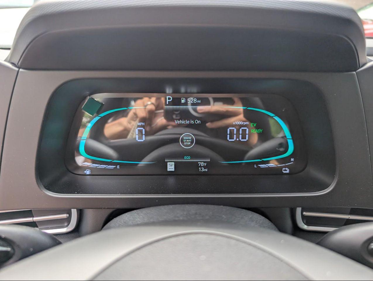 2025 Hyundai Elantra Hybrid Blue photo 15