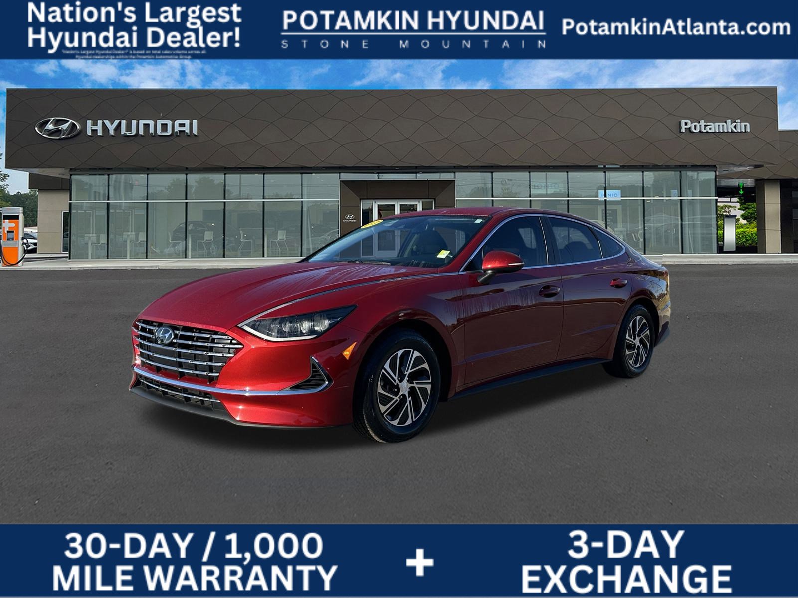 2023 Hyundai Sonata Hybrid Blue