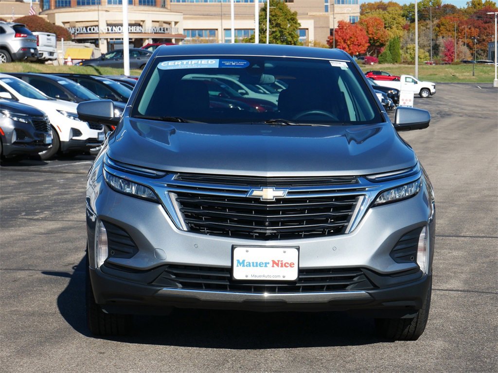 Certified 2023 Chevrolet Equinox LT with VIN 3GNAXUEG8PS123200 for sale in Inver Grove Heights, Minnesota