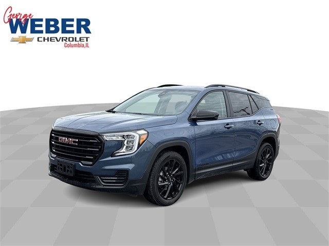 New 2024 Blue GMC SLE image 1