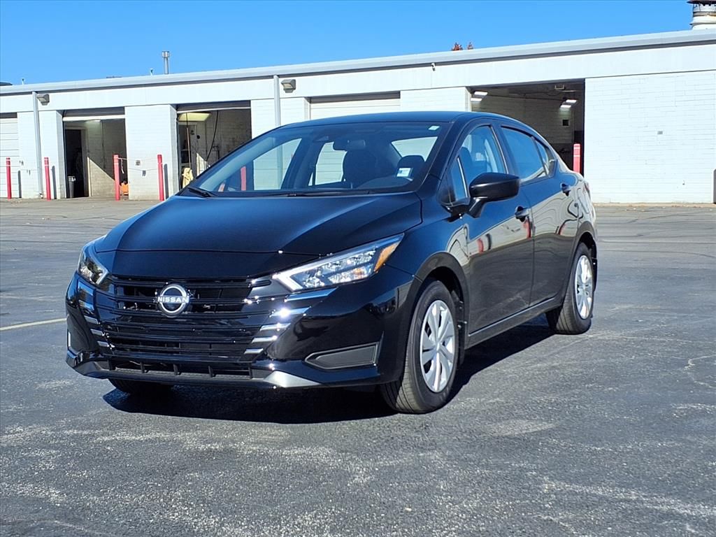 Certified 2025 Nissan Versa Sedan S with VIN 3N1CN8DVXSL812465 for sale in Kansas City