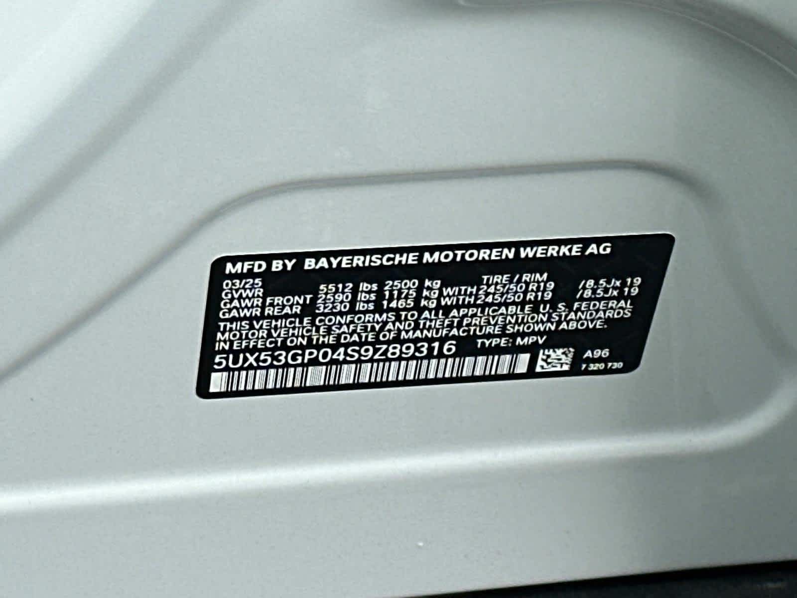 2025 Bmw X3 30x Drive photo 17