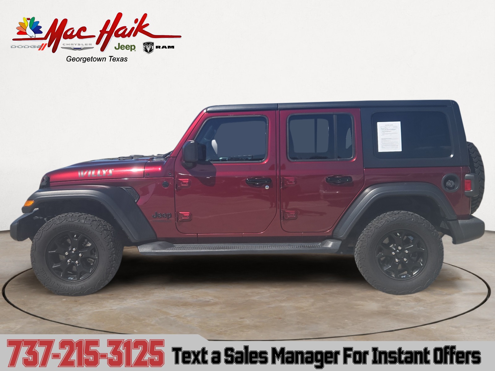 2021 Jeep Wrangler Unlimited Willys photo 2