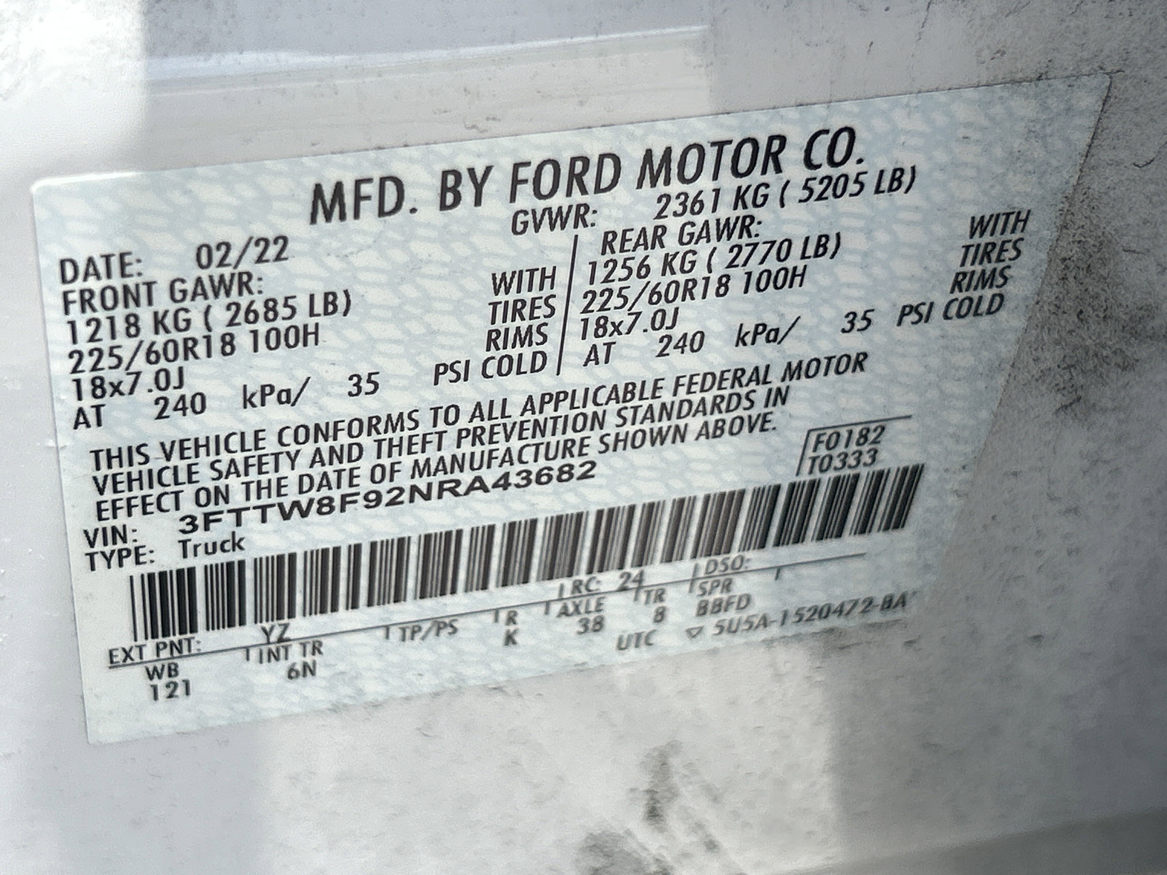 2022 Ford Maverick Lariat photo 15