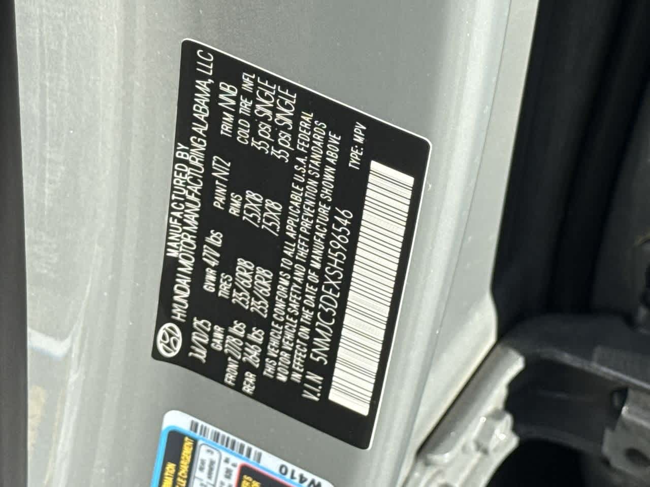 2025 Hyundai Tucson SEL Convenience photo 27