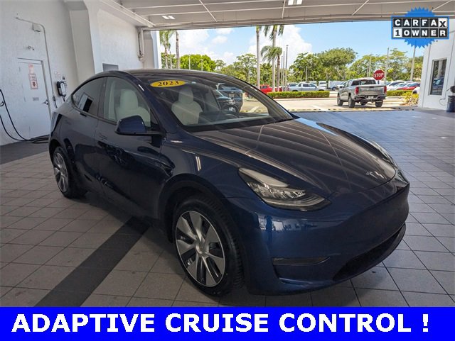 Used 2023 Tesla Model Y Long Range with VIN 7SAYGDEE6PA059348 for sale in Fort Lauderdale, FL