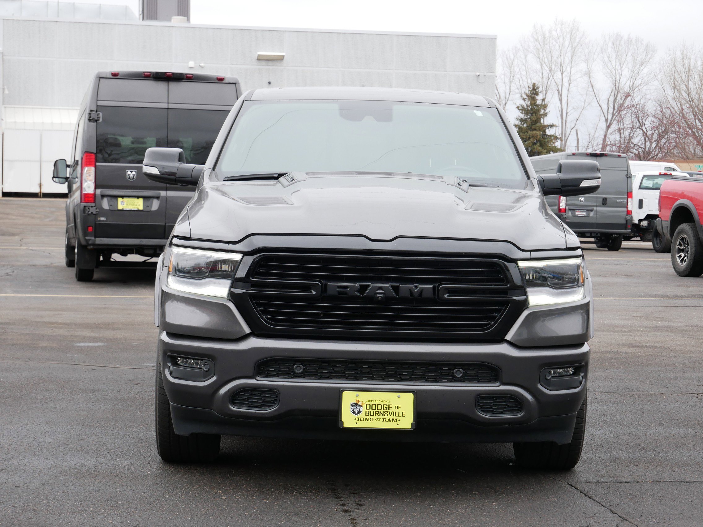 Used 2021 RAM Ram 1500 Pickup Laramie with VIN 1C6SRFJT8MN588515 for sale in Saint Charles, Minnesota
