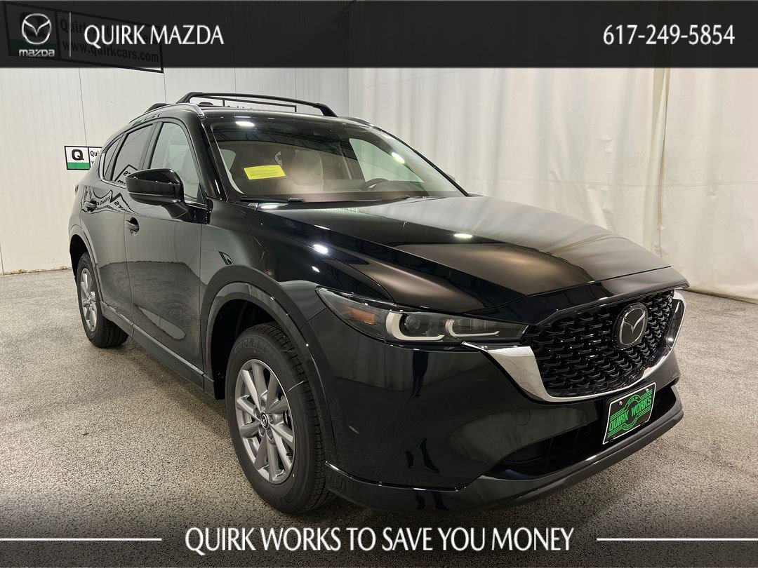 New 2025 Jet Black Mica Mazda 2.5 S Preferred Package image 1