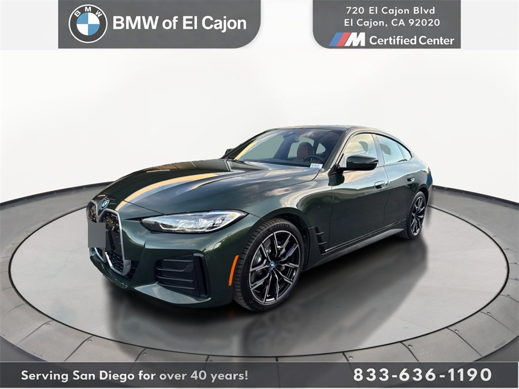 Certified 2023 BMW i4 40 with VIN WBY73AW0XPFN72637 for sale in El Cajon, CA