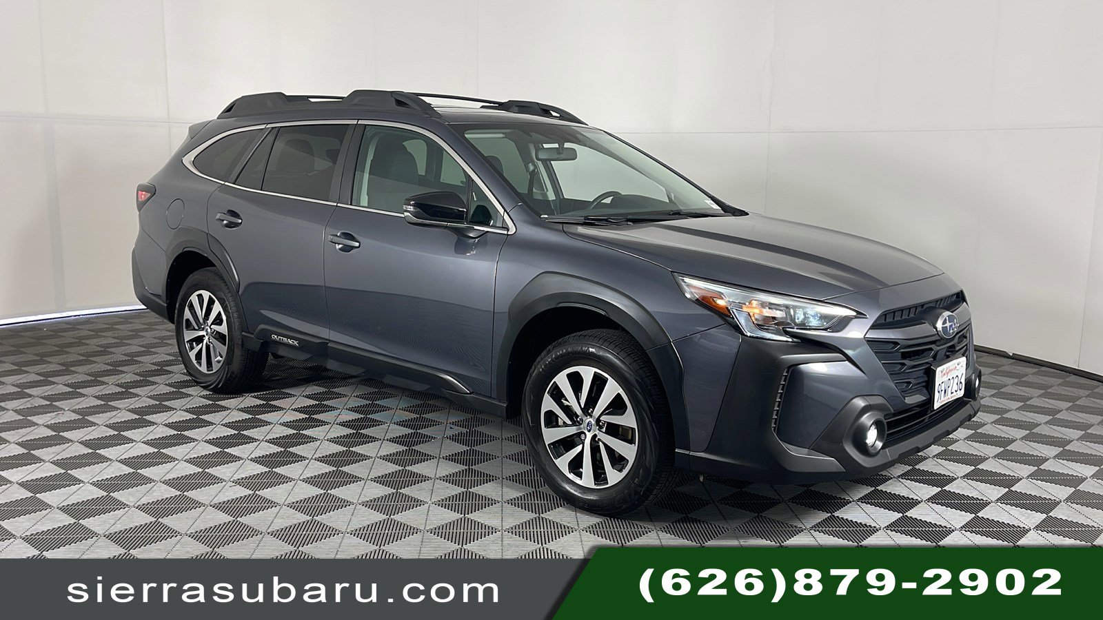 Used 2023 Magnetite Gray Metallic Subaru Premium image 1
