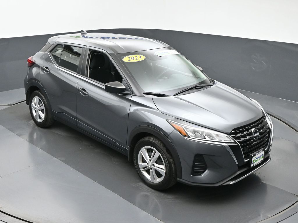 Certified 2023 Nissan Kicks S with VIN 3N1CP5BV3PL504895 for sale in Marion, IA