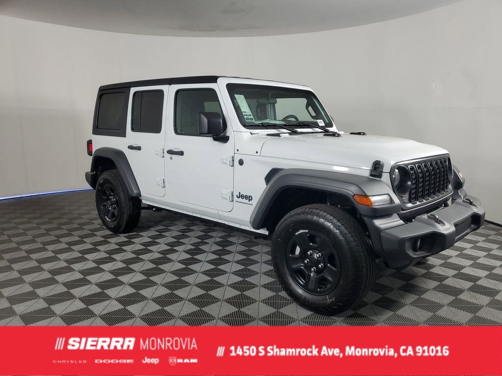 New 2025 Bright White Clear-Coat Exterior Paint Jeep Sport image 1