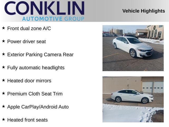 Used 2023 Chevrolet Malibu 1LT with VIN 1G1ZD5ST2PF220241 for sale in Hutchinson, KS