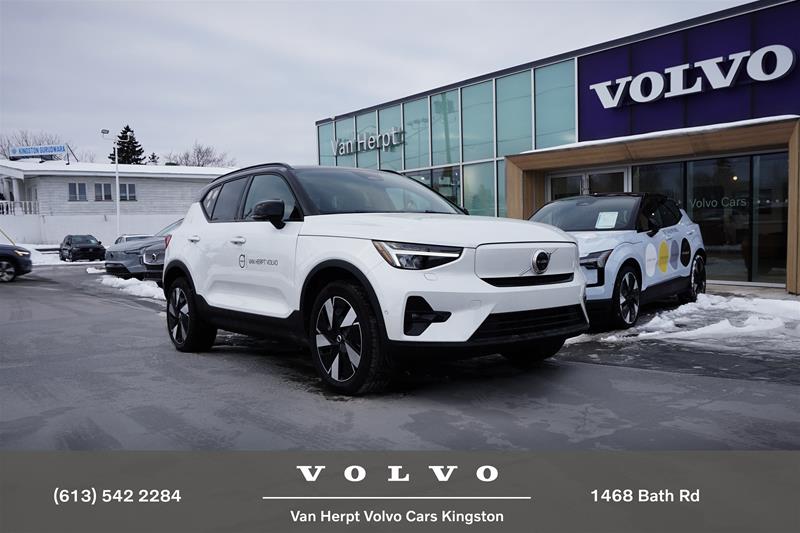 New 2025 Crystal White Metallic Volvo Single Motor Extended Range RWD Plus image 1