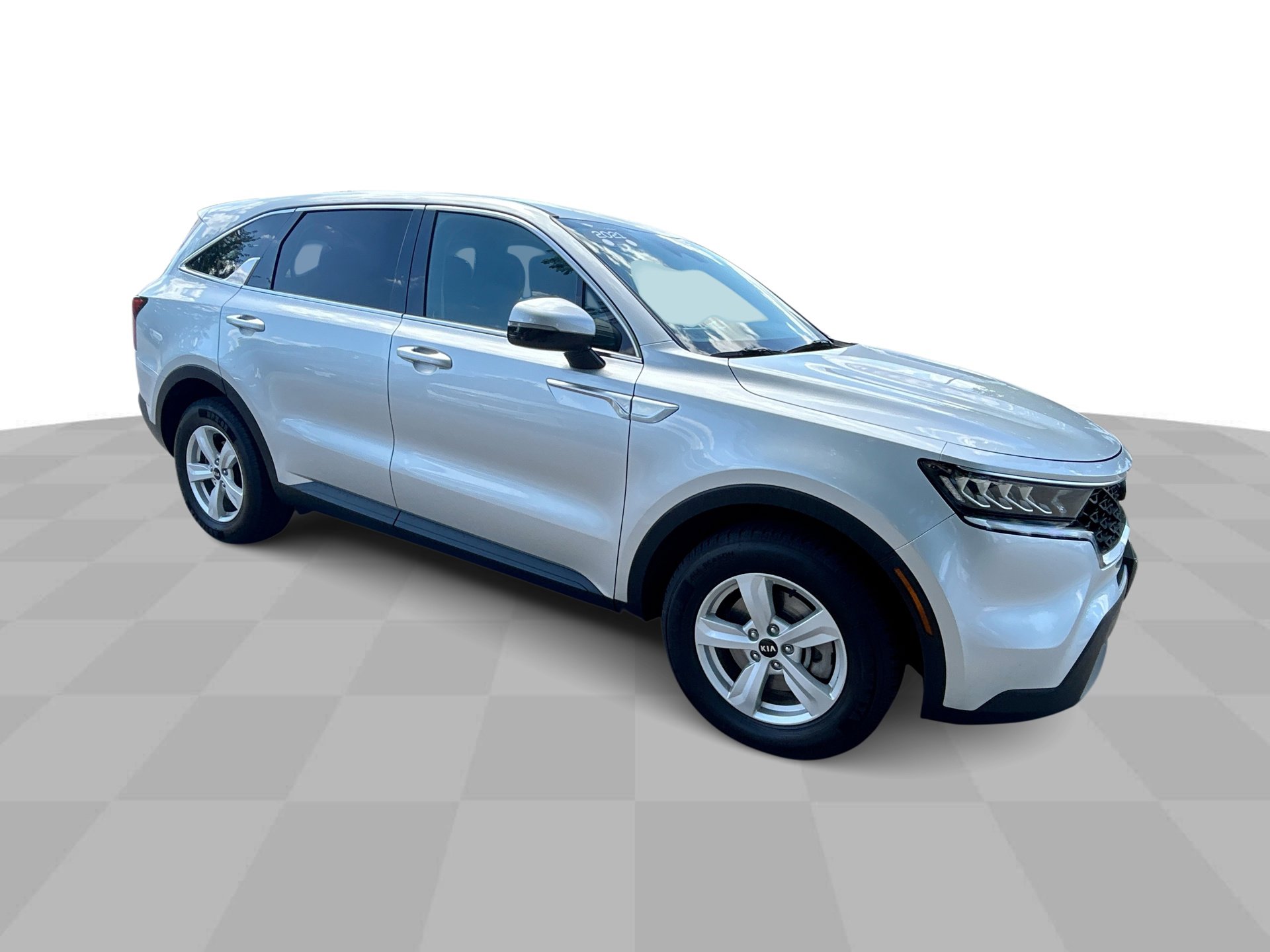 Used 2021 Kia Sorento LX with VIN 5XYRG4LC9MG020585 for sale in Clive, IA