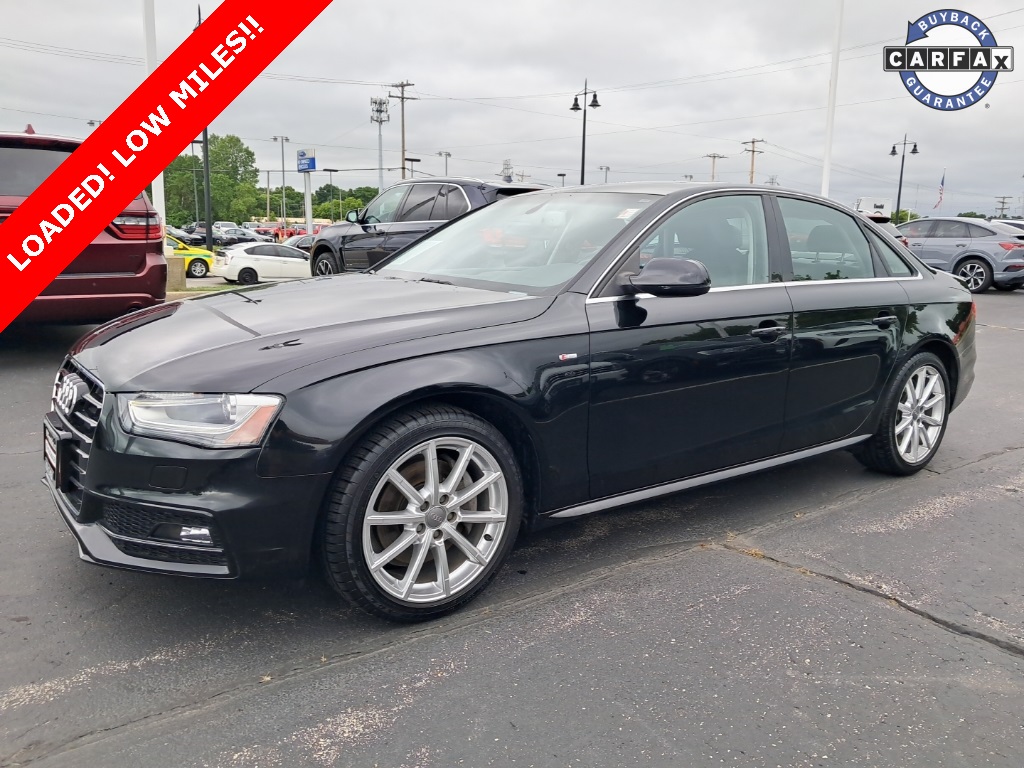 Used 2016 Audi A4 Premium Plus with VIN WAUFFAFL3GN017658 for sale in Franklin, WI