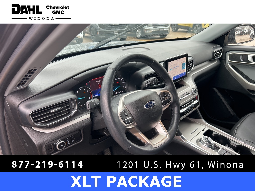 Used 2023 Ford Explorer XLT with VIN 1FMSK8DH9PGB08082 for sale in Winona, Minnesota