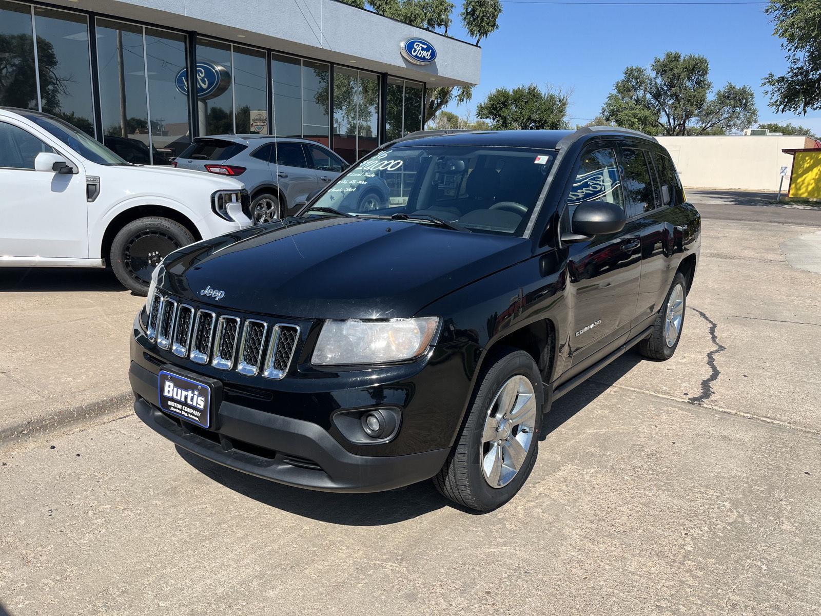 Used 2016 Jeep Compass Sport with VIN 1C4NJCBA5GD524516 for sale in Garden City, KS