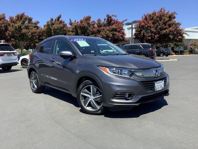 Used 2022 Honda HR-V EX with VIN 3CZRU6H51NM762590 for sale in Manteca, CA