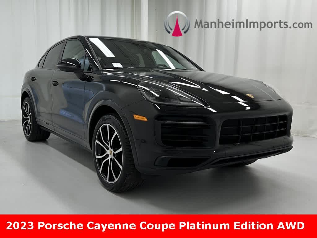 2023 Porsche Cayenne Coup Platinum Edition's photo