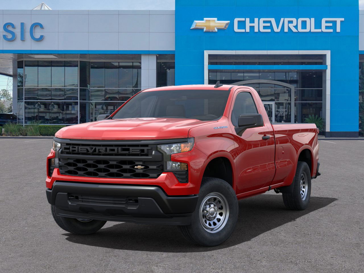 2025 Chevrolet Silverado 1500 WT Red at Browns Ford of Amsterdam