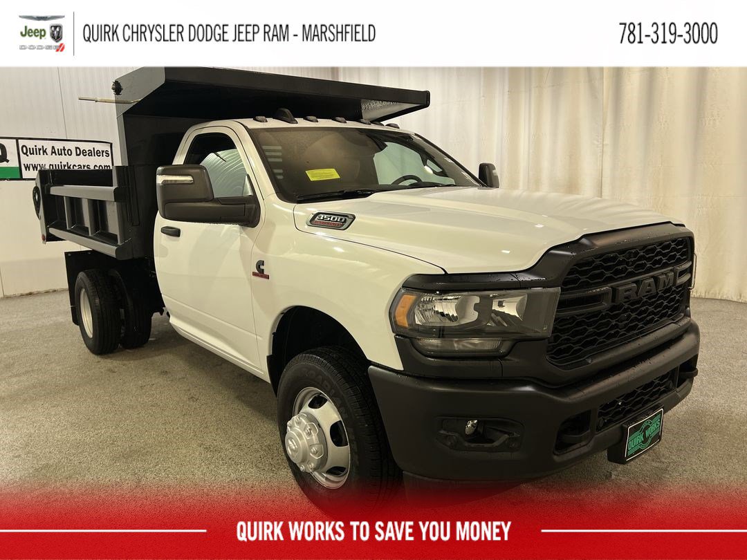 New 2024 Bright White Clearcoat Ram Tradesman image 1
