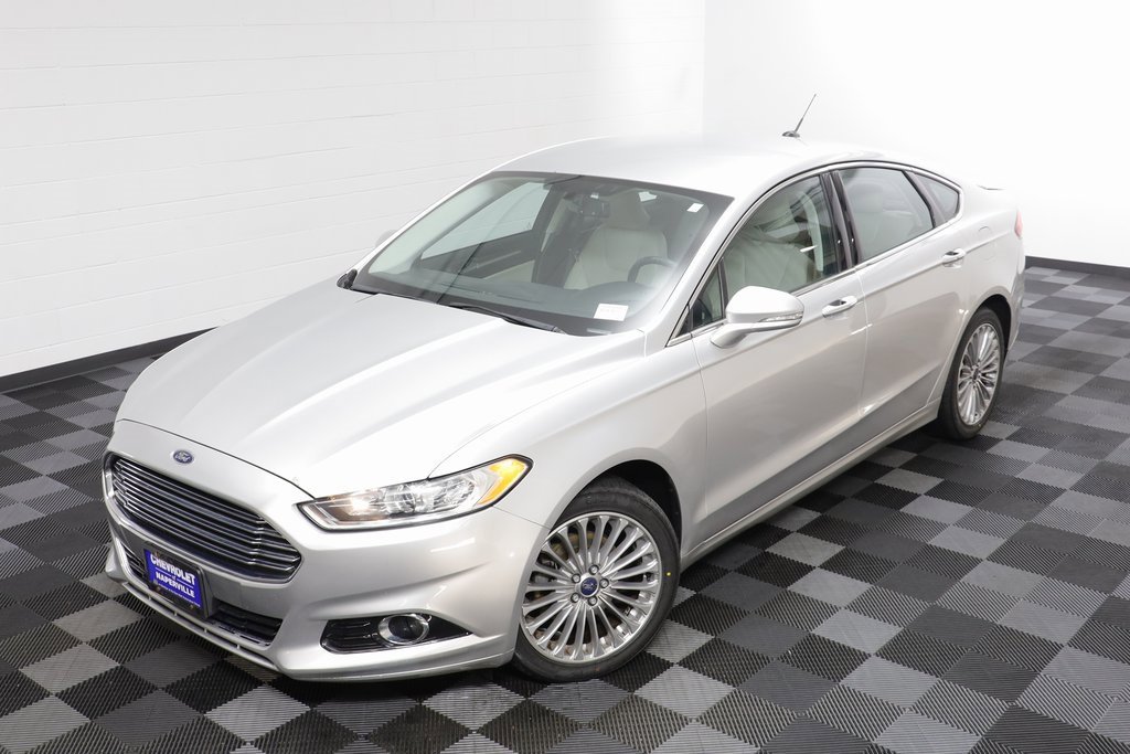 Used 2016 Ford Fusion Titanium with VIN 3FA6P0K9XGR391644 for sale in Naperville, IL