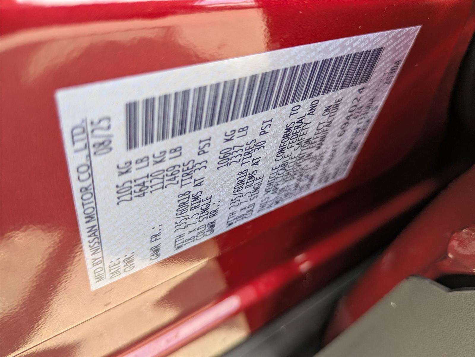 2026 Nissan Rogue SV photo 27