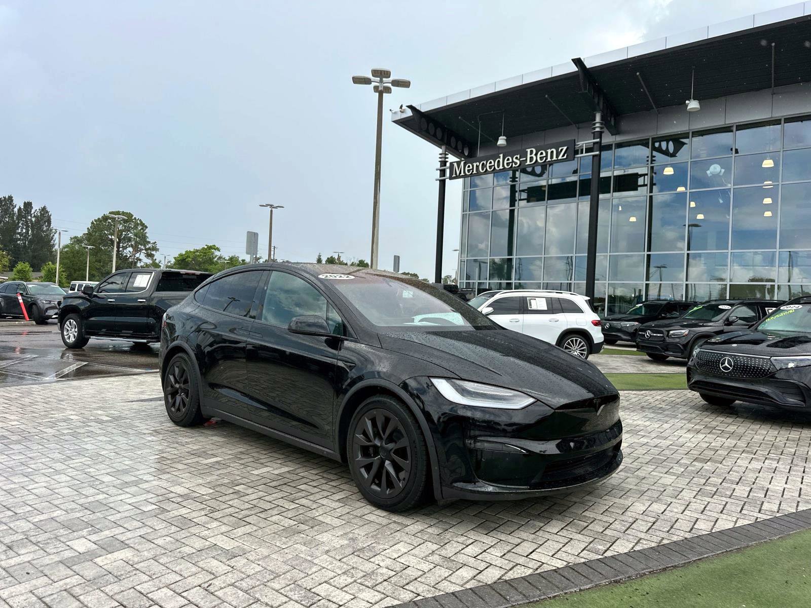 Used 2022 Tesla Model X Plaid with VIN 7SAXCBE61NF332247 for sale in Pinellas Park, FL