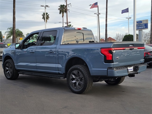 Certified 2023 Ford F-150 Lightning Lariat with VIN 1FTVW1EL0PWG11876 for sale in Orange, CA