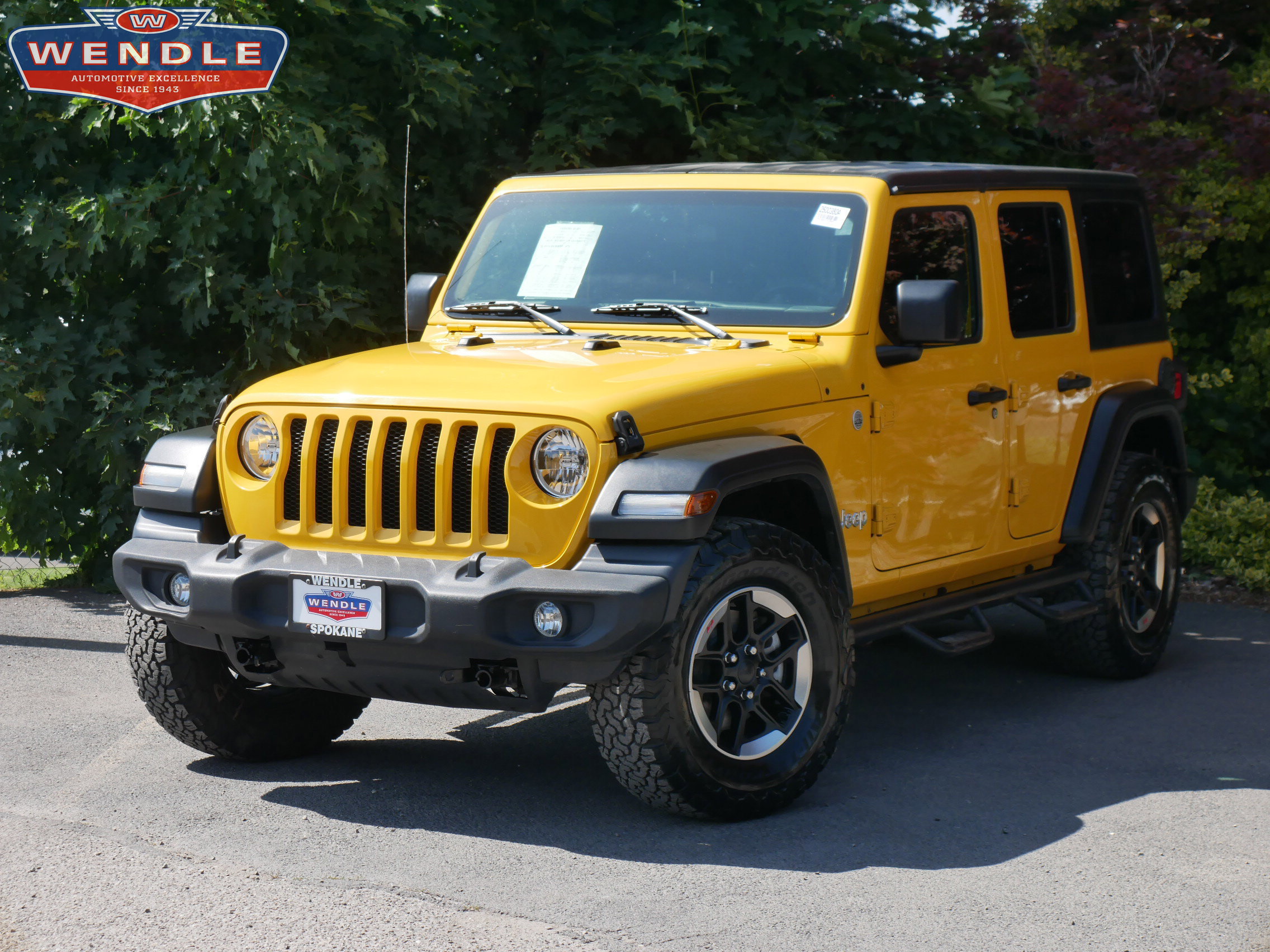 2020 Jeep Wrangler Unlimited Sport S