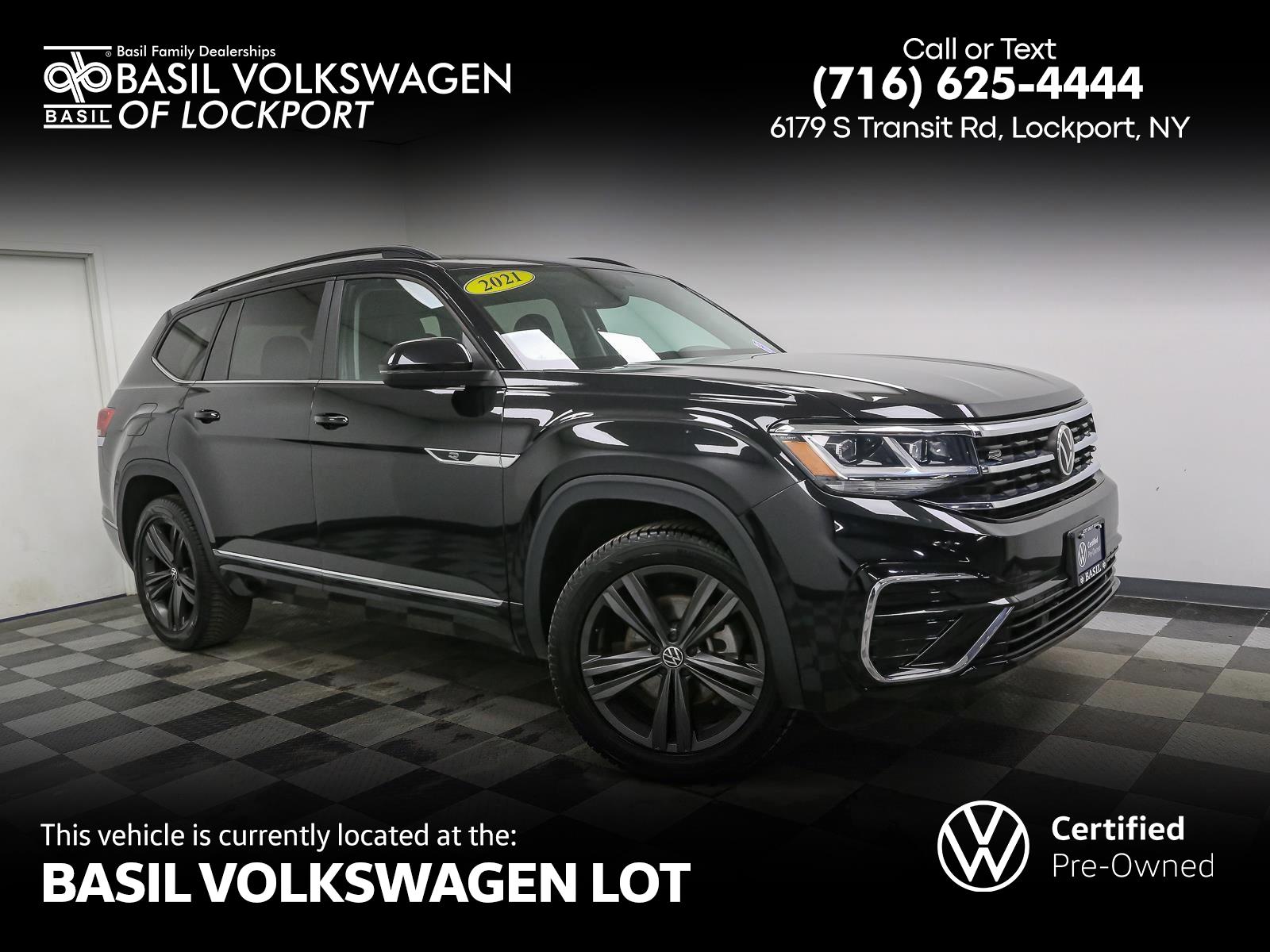 2021 Volkswagen Atlas SE w/Tech R-Line