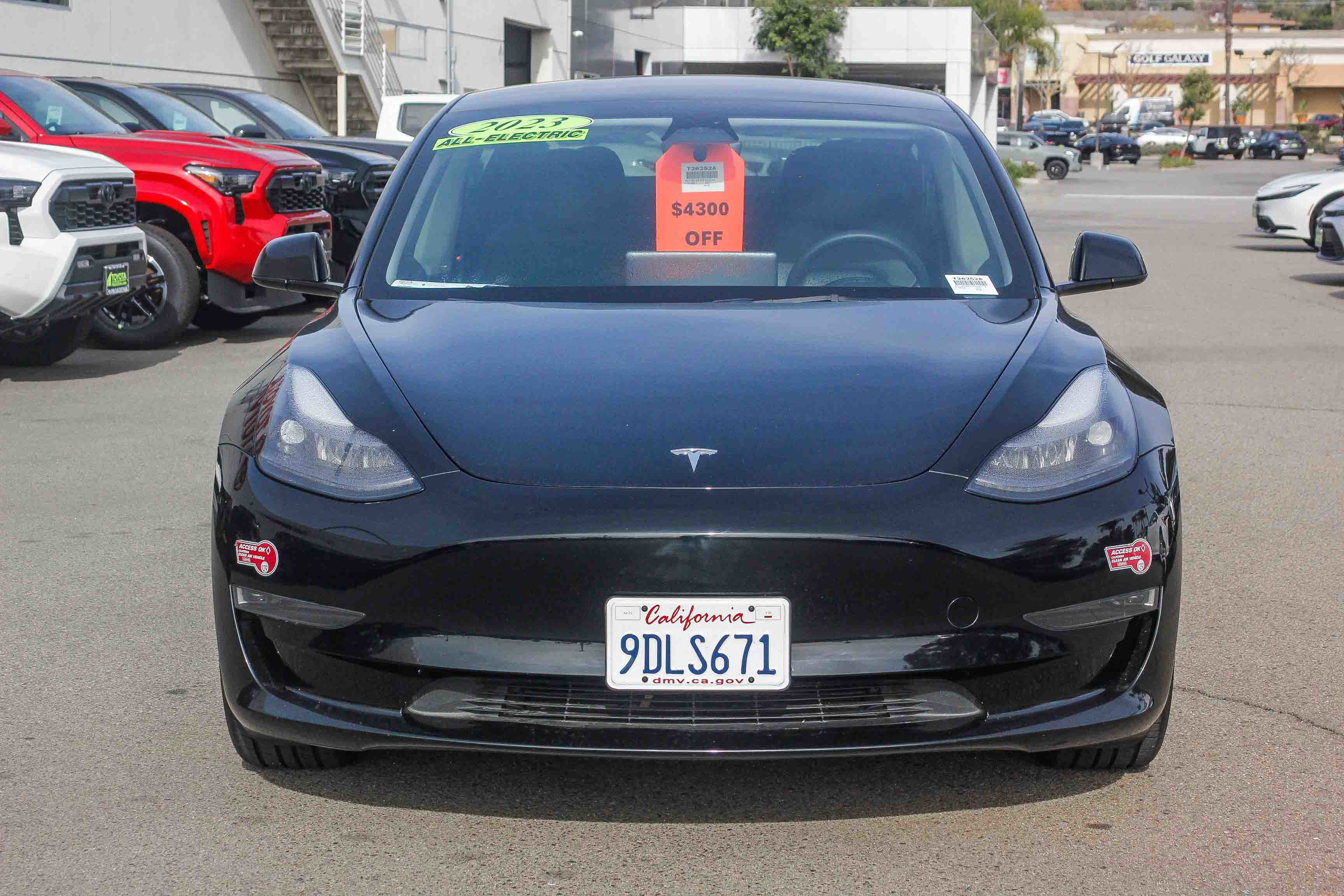 Used 2023 Tesla Model 3 Base with VIN 5YJ3E1EA7PF404172 for sale in Pasadena, CA