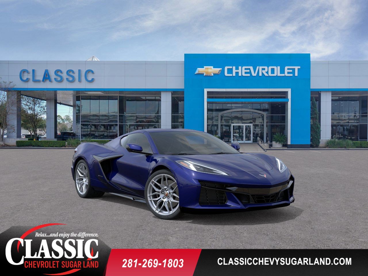 2026 Chevrolet Corvette Z06 1LZ Purple at Classic Elite Chevrolet Hwy 6