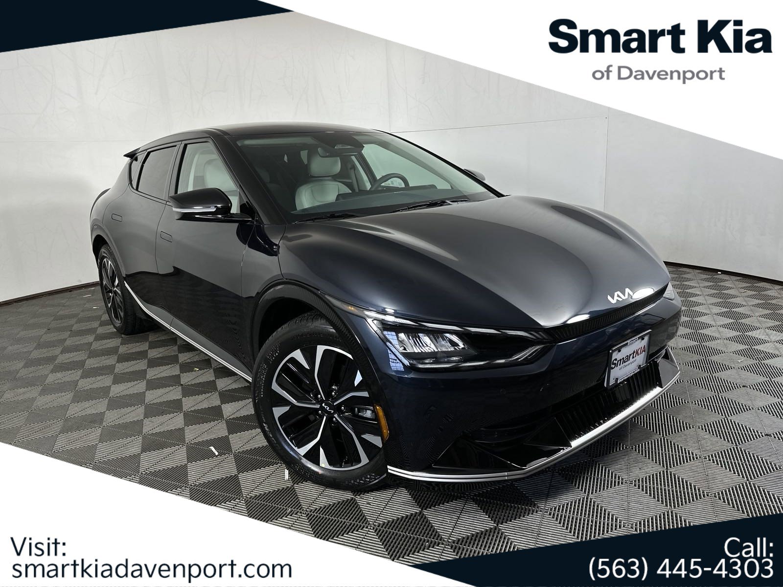 New 2023 Kia EV6 Wind Sport Utility in Davenport Z6F143670 Smart