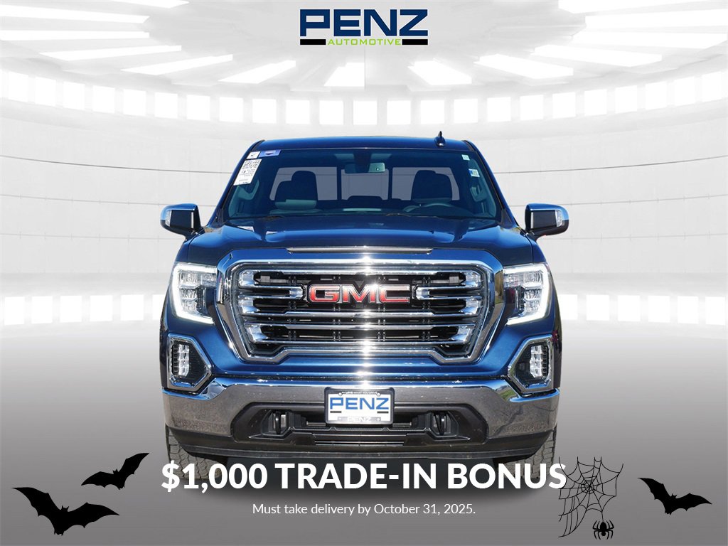 Used 2022 GMC Sierra 1500 Limited SLT with VIN 3GTU9DET3NG140869 for sale in Rochester, Minnesota