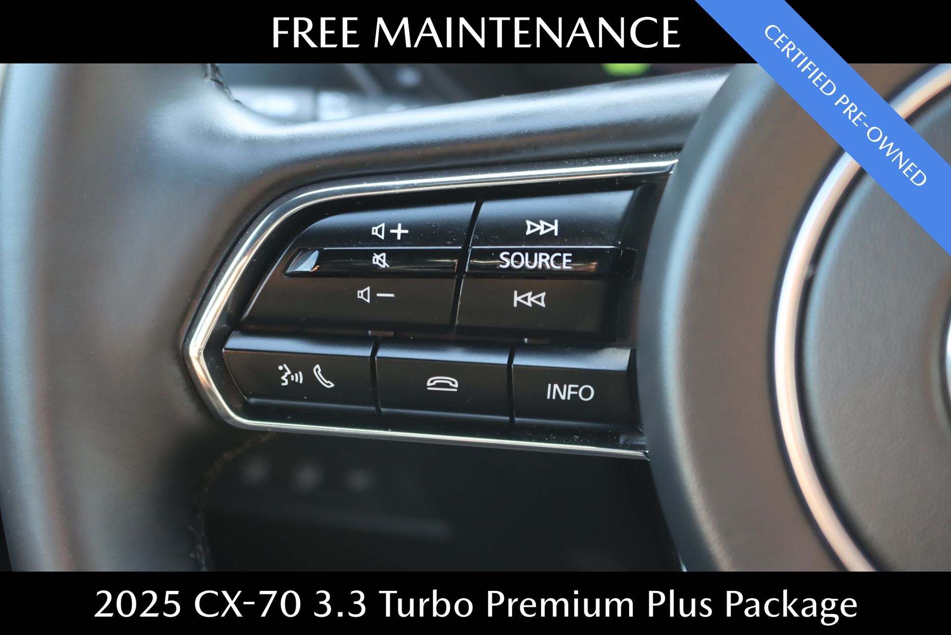 2025 Mazda CX-70 3.3 Turbo Premium Plus photo 6