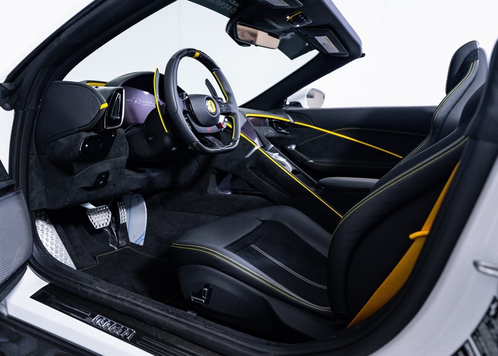 Certified Used 2025 White Ferrari Base image 21