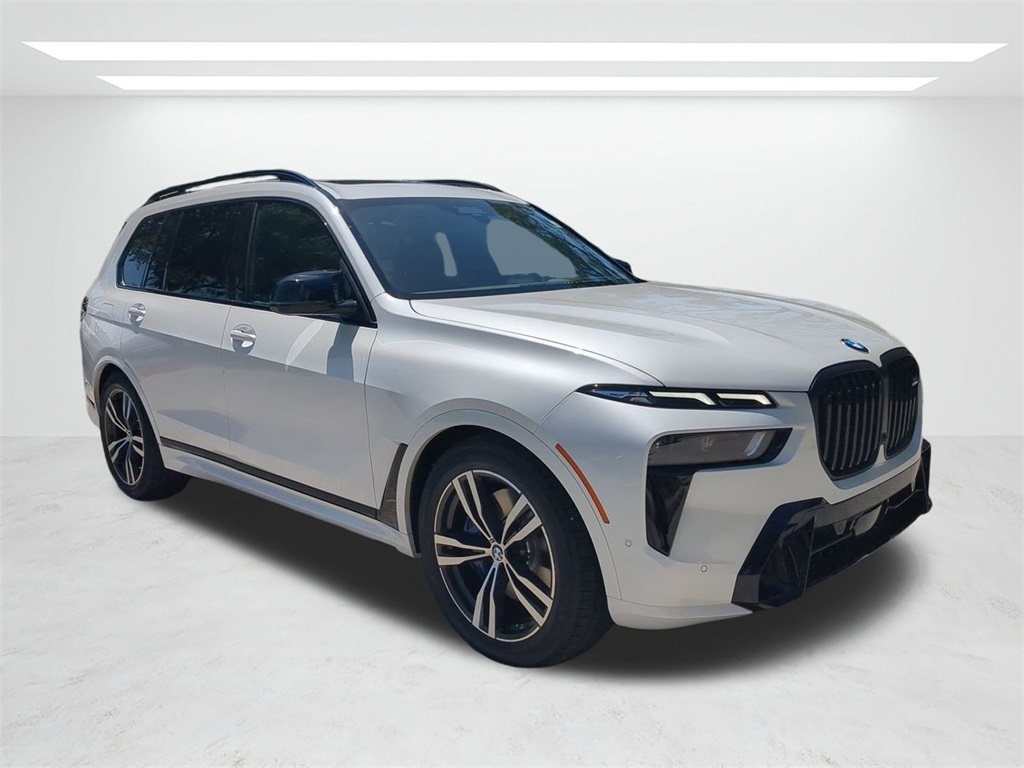 New 2026 Mineral White Metallic BMW M60i image 2