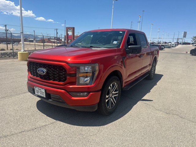 Used 2023 Hot Pepper Red Metallic Tinted Clearcoat Ford XL image 1