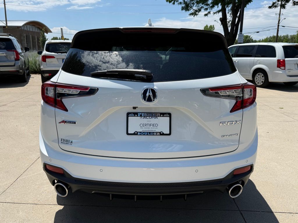 Used 2024 Platinum White Pearl Acura A-Spec Advance Package image 4