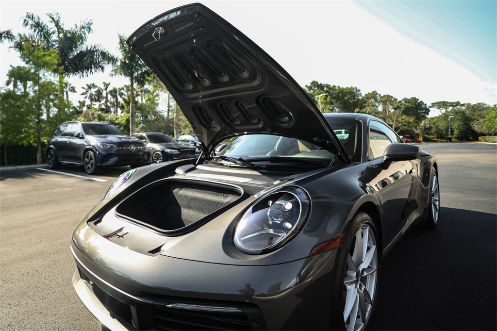 Used 2024 Agate Grey Metallic Porsche Carrera image 18