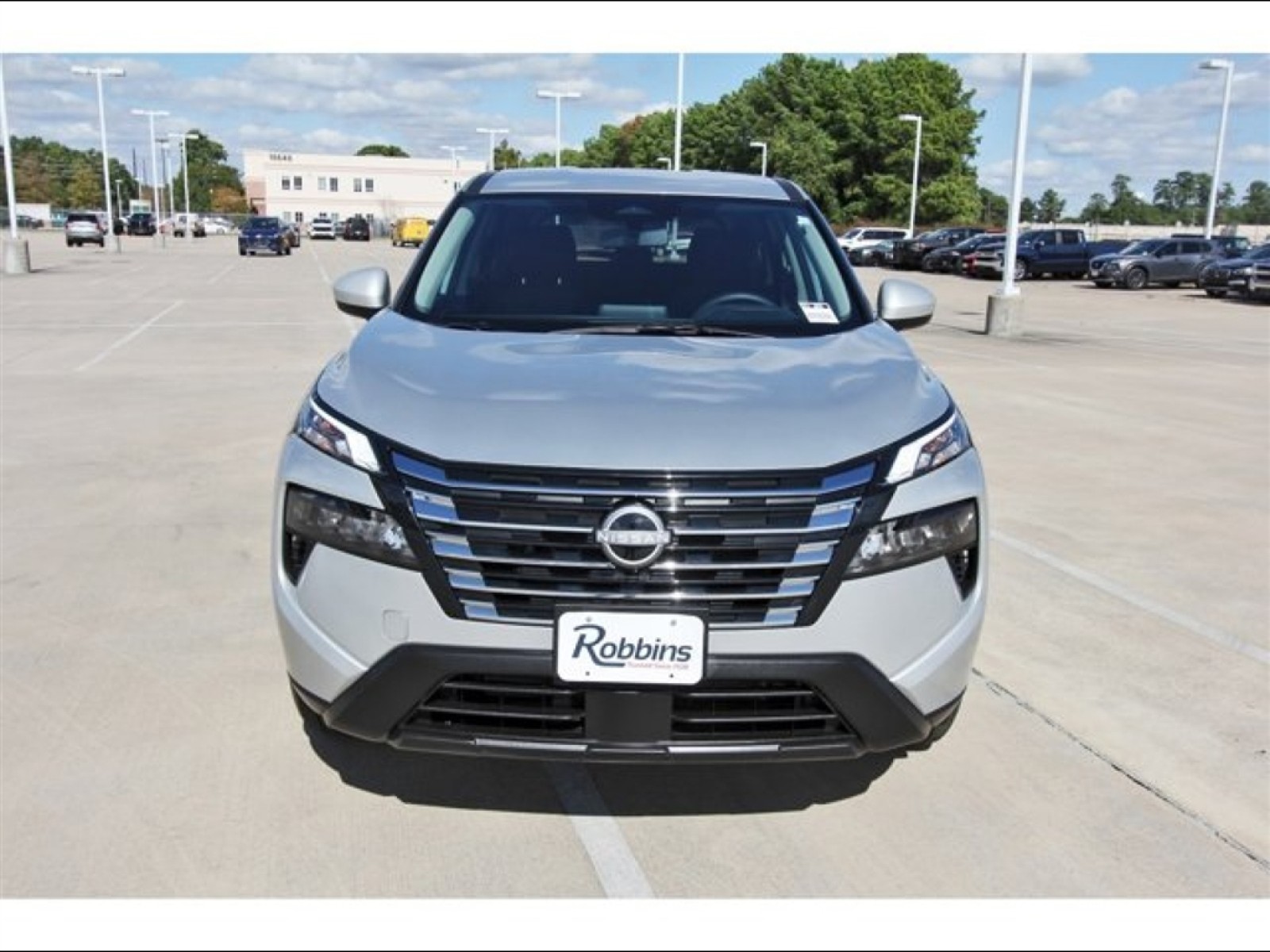2025 Nissan Rogue SV Silver at Robbins Nissan