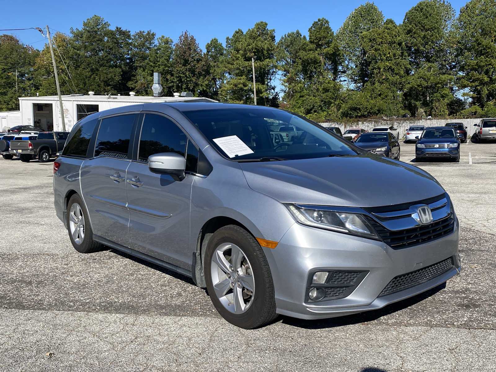 Used 2019 Honda Odyssey EX-L with VIN 5FNRL6H77KB083563 for sale in Auburn, AL