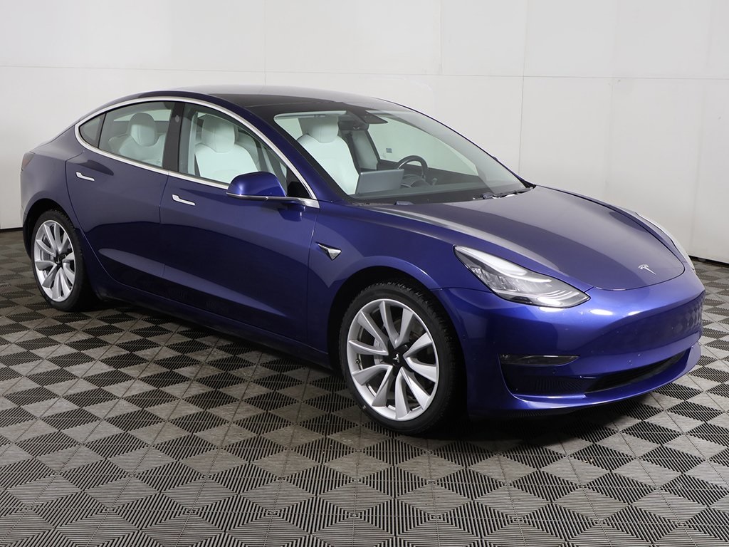 Used 2019 Tesla Model 3 Base with VIN 5YJ3E1EA7KF302556 for sale in Parma, OH