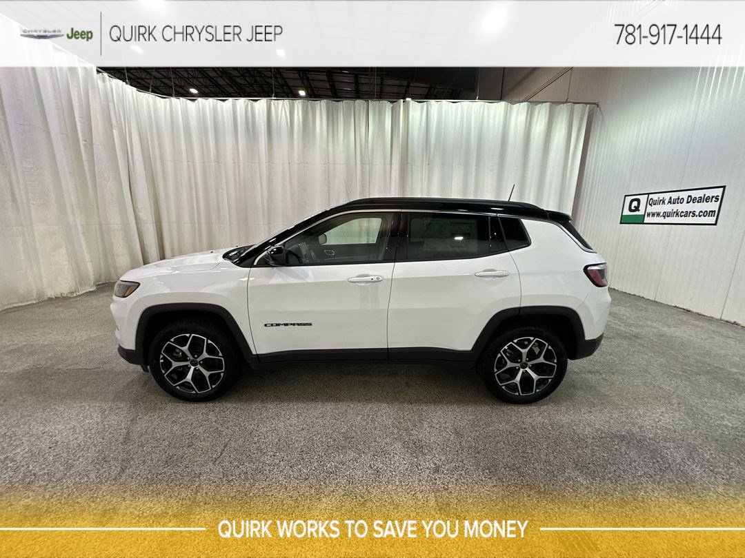 New 2025 Bright White Clearcoat Jeep Limited image 6