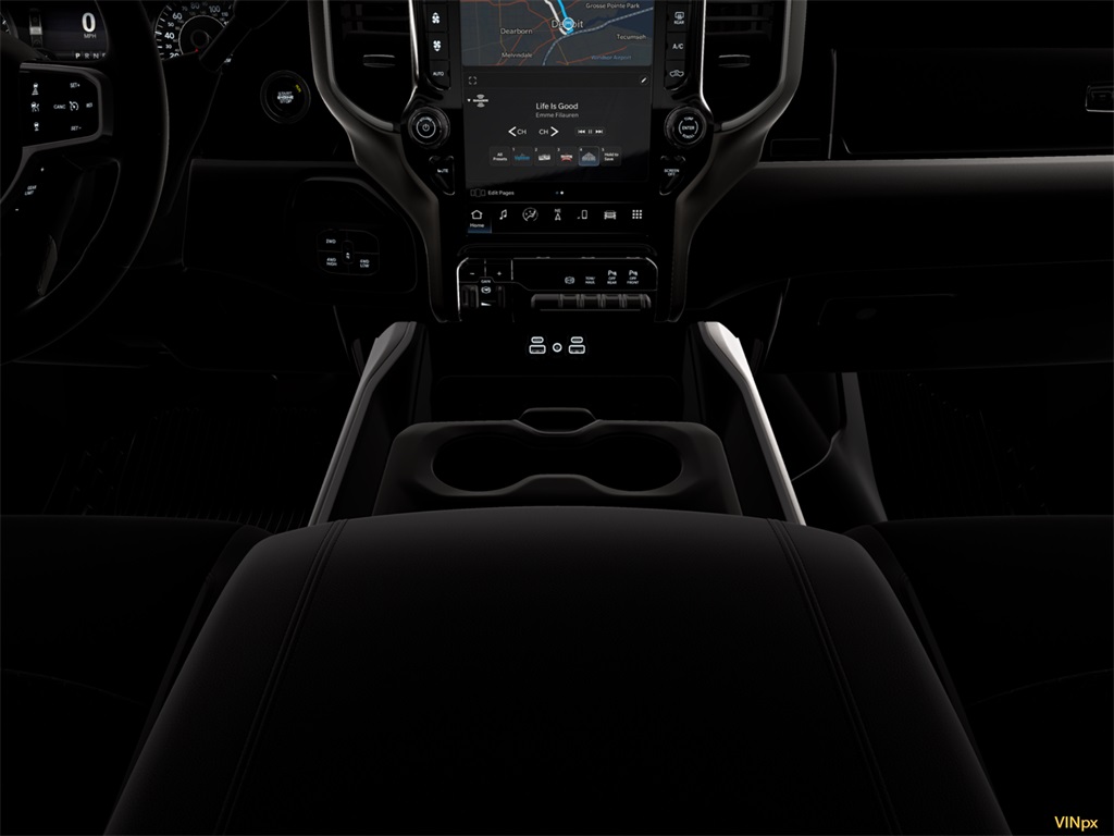 New 2026 Ceramic Gray Clear-Coat Exterior Paint RAM Big Horn Night Edition image 16